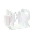 thumbnail image 1 of Renjiang Adjustable Book Ends, Bookends Book Holders for Shelves, Desk Magazine File Organizer Holder for Office, Books, Papers, Extends Up To 19 Inches.Scratch-Resistant Hand Coating-Black, 1 of 5