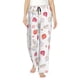 thumbnail image 1 of Fotbe Red coral and scallop seashell Pantalones de Pijama para Mujer, Pantalones de Dormir, Pantalones Pj con Cordón y Bolsillos-X-Large, 1 of 6