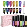 thumbnail image 1 of Esmalte de uñas TWOEIGHT 9D Cat Eye Gel con 1 imán, 8 ml, juego de 6, 1 of 6