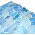 thumbnail image 2 of FREEAMG Colorful Scales Shower Curtain Waterproof Washable Shower Bath Curtain 60x72 Inch Bathroom Decoration Fabric Shower Curtains with 12 Hooks, 2 of 6