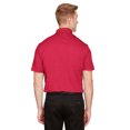 thumbnail image 2 of Men's CrownLux Performance Address MÃ©lange Polo - RED HEATHER - S, 2 of 3