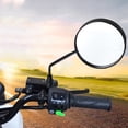 thumbnail image 4 of Mosiee Bicycle Handlebar Mirror Convex Rearview Mirror For Electric Bike 8Mm Diameter Handlebars Left Or Right Side Use, 4 of 9