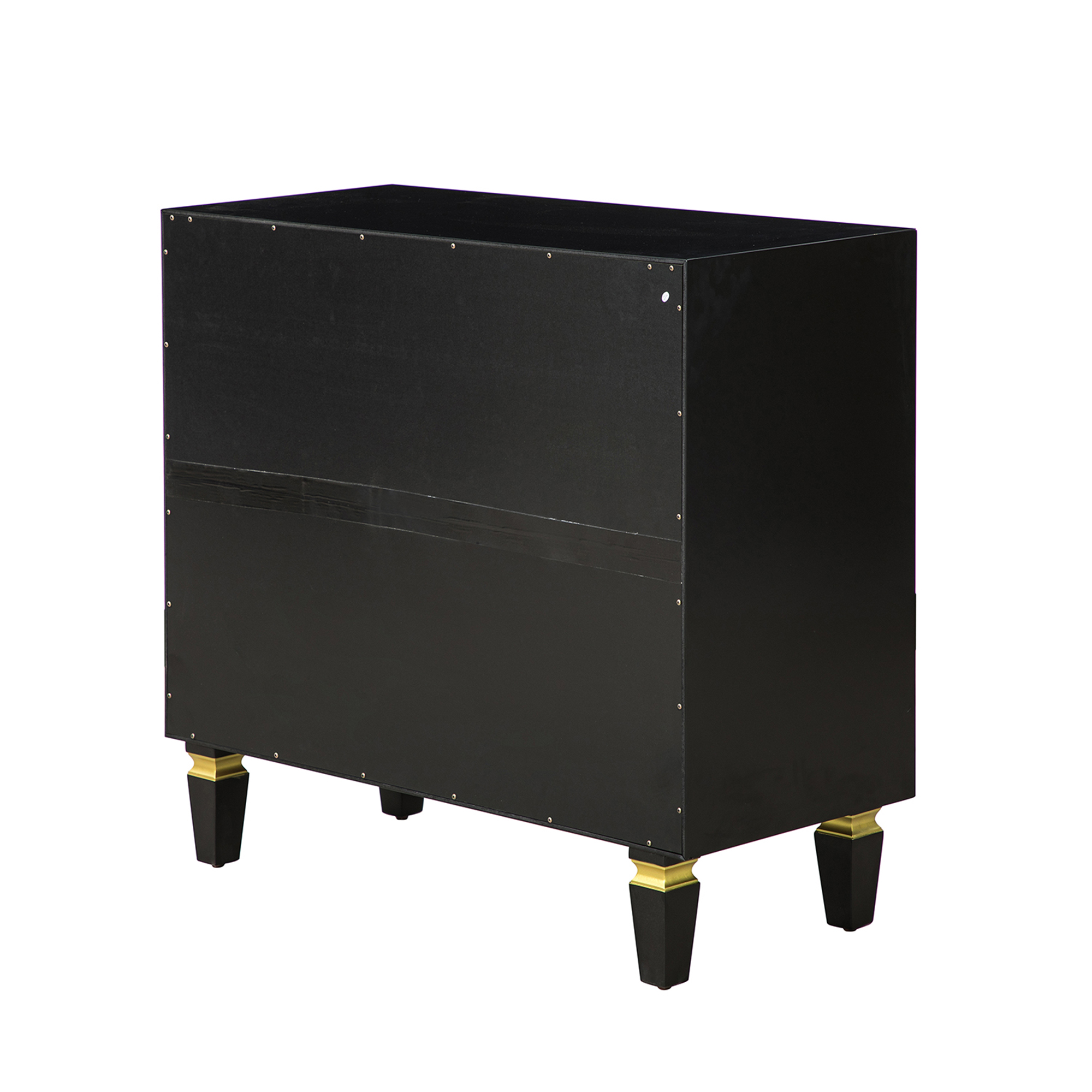 Kadyn 3 - Drawer Dresser, Chest of Drawers for Bedroom, 34'' Tall Accent Storage Cabinet for Living Room, Black Kadyn 3 - Drawer Dresser, Chest of Drawers for Bedroom, 34'' Tall Accent Storage Cabinet for Living Room, Black
