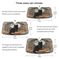thumbnail image 5 of Qxltty Halloween Kitten Car Windshield Sunshades Foldable UV Rays Sun Visor Protector Keep Your Vehicle Cool 53×23.5in, 5 of 8