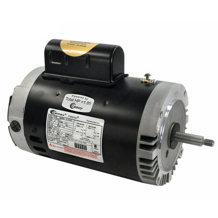 Century A.O. Smith B129 56J C-Face 1-1/2 HP Full Rated Pool and Spa Pump Motor, 9.2/18.4A