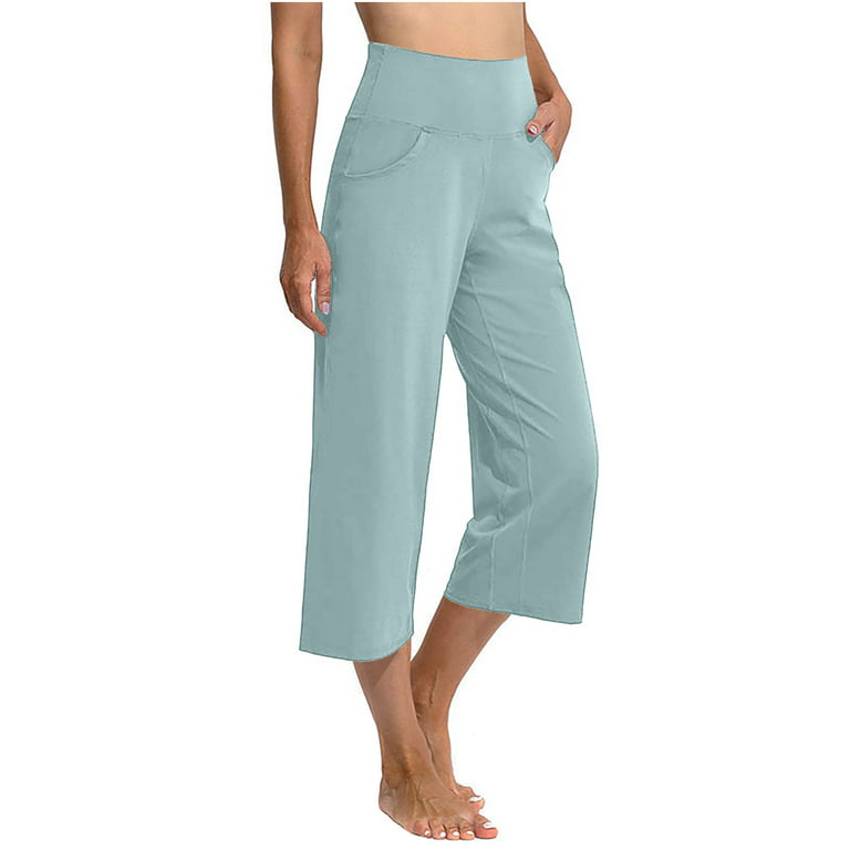 Organic Yoga Pants wide Leg Pants Capris Capri Pants Dance