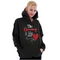 thumbnail image 3 of The Key To My Heart Valentines Day Hoodie Sweatshirt Women Brisco Brands S, 3 of 6