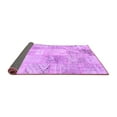 thumbnail image 2 of Ahgly Company Indoor Rectangle Patchwork Purple Transitional Area Rugs, 2' x 4', 2 of 4