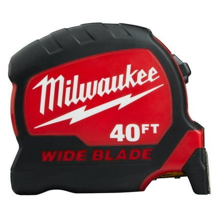 Milwaukee-48-22-0240 40Ft Wide Blade Tape Measure