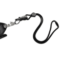 thumbnail image 5 of Ultimate Nylon Badge Holder with Pen Loop Key Ring and Heavy Duty Lanyard, by Specialist ID (Black), 5 of 6
