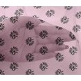 thumbnail image 4 of oneOone Tissu en Viscose Chiffon Imprimé Floral 1 Yard 42 Pouces de Large, 4 of 4
