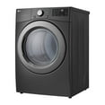 thumbnail image 4 of LG DLE3470M 7.4 Cu. ft. Capacity, 8 Dry Program, Dial-A-Cycle, Wrinkle Care Option, Control Lock, Speed Dry, Vented Stackable Electric Dryer with Sensor Dry Technology - Middle Black, 4 of 4