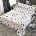 thumbnail image 4 of Waterproof And Breathable Fabric Bedspread (1pcs Bedspread + 2pcs Pillowcase), 4 of 5