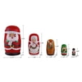 thumbnail image 5 of Mr. Christmas 5-Piece Wooden Nesting Christmas Figures Tabletop Décor, 5 of 10