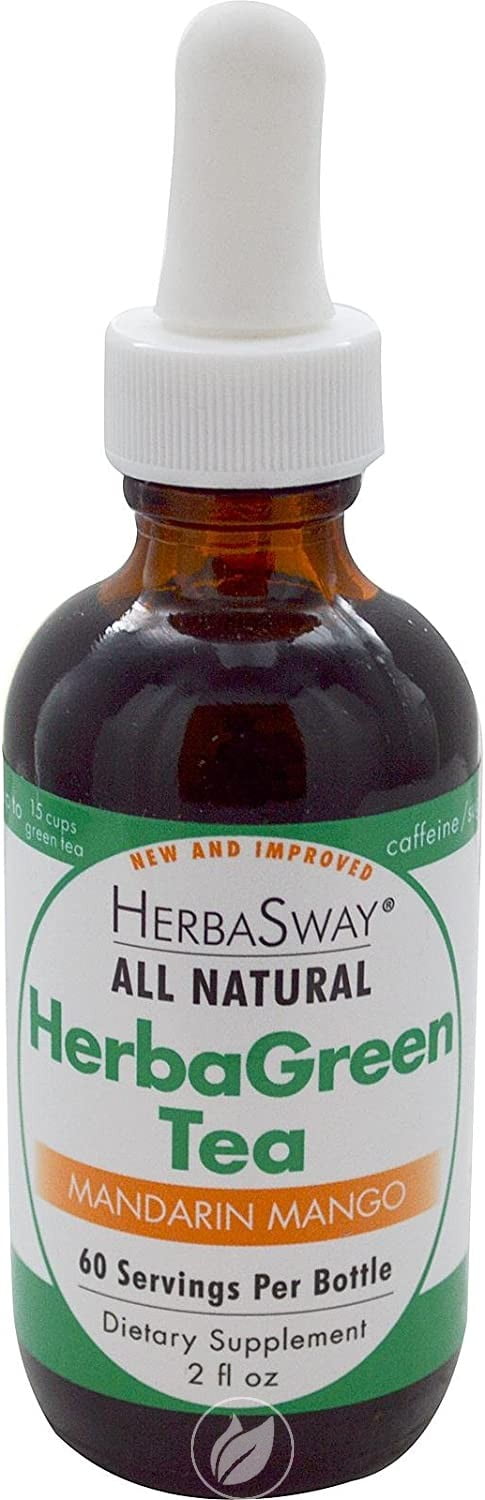 4 Pack) Herbasway Herbagreen Tea,Mand Mango 2 Fz - Walmart.com