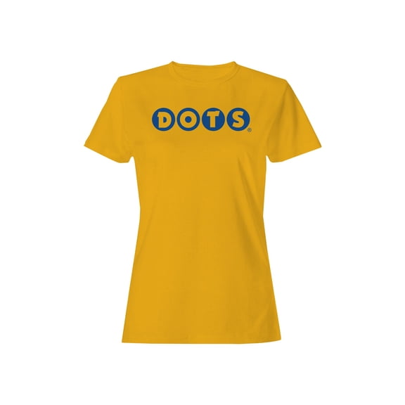 Officially Licensed Dots Blue Logo Design Women's T-shirt