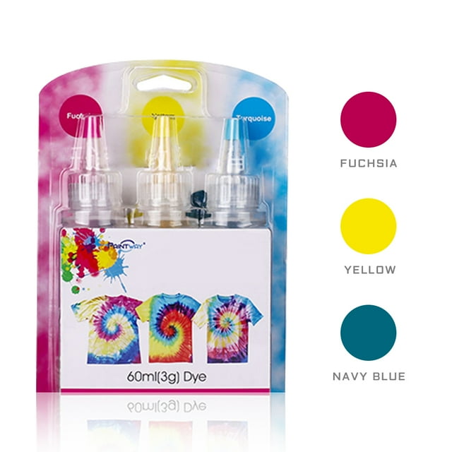 AIHOME One-step Tie-dye Kit Innovative No Fading DIY Fabric Environmental Friendly Tie-dye Kit for Student