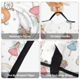 thumbnail image 6 of Princess and Carriage White Pattern Teens Toddler Nap Mat with Pillow, Sleeping Mat Bag for Preschool Daycare 60"x20", 6 of 6