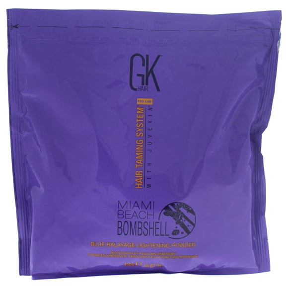 Polvo Aclarador Balayage Azul Bomba de Miami Beach de Global Keratin para Unisex - Aclarador de 15,87 oz
