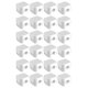 thumbnail image 1 of 24 clips organizadores de cables magnéticos, organizador de cables, soporte para cables, enrollador de cables de carga, gancho montado en la pared, 1 of 6