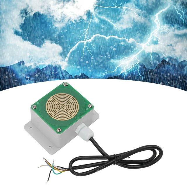 Sensor De Lluvia Y Nieve, Calefacción Automática Sensible Protección IP68 Sensor De Viento Y Lluvia Para Acuicultura Para Edificios