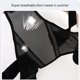 thumbnail image 3 of Corrector De Postura corrector de postura Hombro ajustable lumbar transpirable grande-X grande para hombres mujeres (L negro), 3 of 6