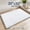 All White, variant on Non-Slip Microfiber Bath Mat 20"x32" Soft Absorbent Bathroom Rug, Stylish Washable Shower Floor Mat, White
