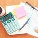 thumbnail image 4 of Calculadora dual solar y de batería, 12 dígitos portátil, botones grandes, uso para estudio/negocios/ oficina, verde, 4 of 8
