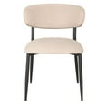 thumbnail image 3 of Chaise de salle à manger Tina, ensemble de 2, Beige, 3 of 7