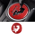 thumbnail image 1 of Real Bright Soft Car Interior Carbon Fiber Sticker DecorationRed Carbon Fiber Interior Gear Shift Cover For Mazda MX-5 Miata 2009-2015Auto Car Protection Interior Accessories, 1 of 8