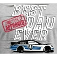 thumbnail image 2 of Men's Heather Gray NASCAR Father's Day #1 Dad T-Shirt, 2 of 2