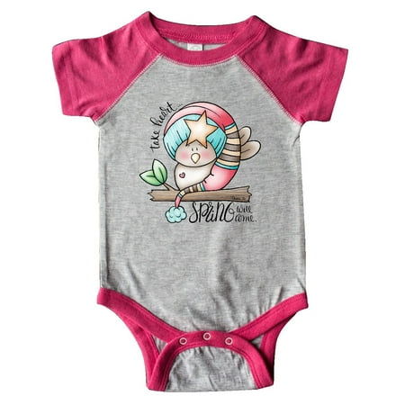 

Inktastic Take Heart Bird Gift Baby Boy Bodysuit