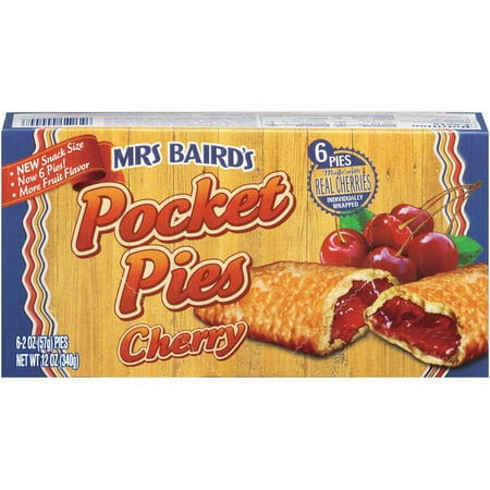 Mrs Bairds Bakeries Mrs Bairds Pocket Pies, 6 ea