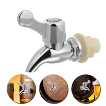 ETHZZLE Beverage Dispenser Spigot Drink Dispenser Spout Plastic Silver For Daily Use 1Pcs