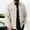 c01Beige, variant on Mens Solid Color Button Down Shirt Jackets Long Sleeve Retro Overshirt Casual Collared Work Tops with Pockets Gray S
