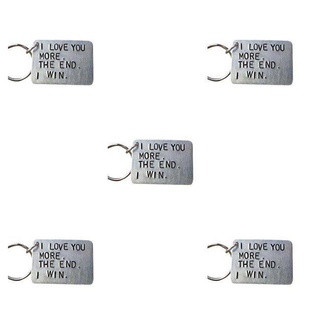 Bewildely Pareja de la vendimia Llavero Aleación Llavero Novio Novia Llavero Vacaciones Boda Aniversario Regalos Monedero Decoración Plata Plata 5piezas Bewildely CBP192561
