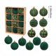 thumbnail image 3 of Seyotauo 12 Pack Velvet Ornaments for Christmas Tree, Velvet Christmas Balls Christmas Tree Ball Ornaments Decorative Hanging Ornaments for Tree for Party, 3 of 6