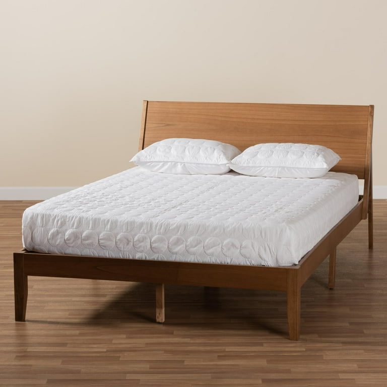Baxton Studio Eileen Mid-Century Transitional Walnut Brown