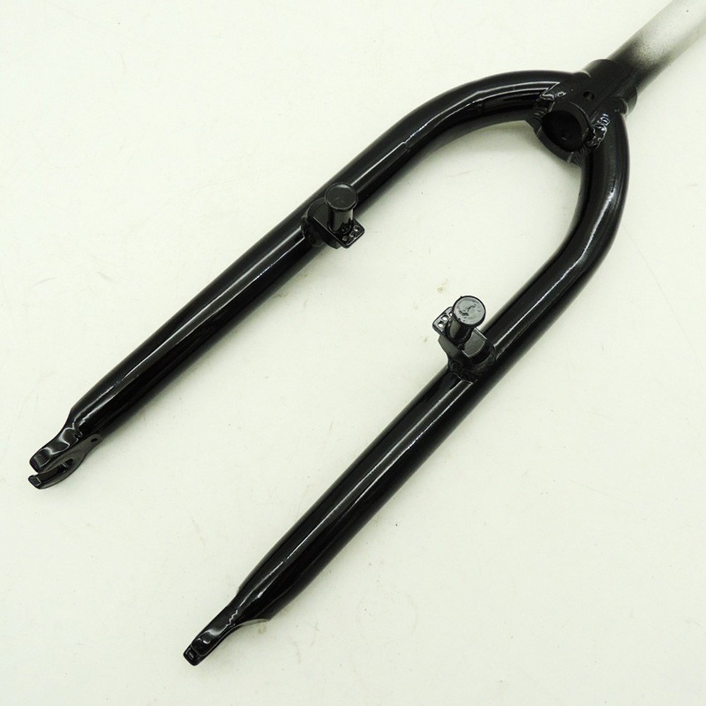 Fourche Avant Vélo Pliable 50,8 Cm - Amortisseur 28,6 Mm, Frein C/V - Noir/Blanc/Bleu