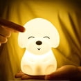 thumbnail image 4 of Luces nocturnas para habitación de niños, lámpara de noche cambiante para dormitorio, luz nocturna de silicona regulable y recargable para dormitorio de niños, 4 of 4
