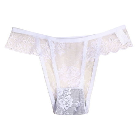 Non Latex Waist Trainer for Women Panties Set Bikini Women T Back Seamless Panties Thong Sexy Lace Fitness Crotch Women Transparent T Pants