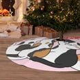 thumbnail image 6 of Yiaed Cute Cats Print Christmas Tree Skirt , Tree SkirtsTree Mat for Christmas Winter Holiday Indoor Decorations-36", 6 of 7