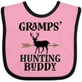 thumbnail image 3 of Inktastic Bow Hunter Gramps Hunting Buddy Boys Baby Bib, 3 of 4