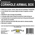 thumbnail image 4 of CornholeAce Cornhole Airmail Box Set - Yellow - Includes 2 Airmail Boxes - Perfect for Cornhole Training and Practice, 4 of 4