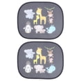 thumbnail image 1 of MasteelfCA 2Pcs Cartoon Car Side Window Sunshades Baby Sun Shades for Blocking UV Rays, 1 of 7