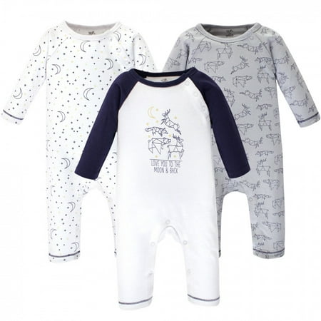 

Touched by Nature Baby Boy Organic Cotton Coveralls 3pk Constellation 12-18 Months