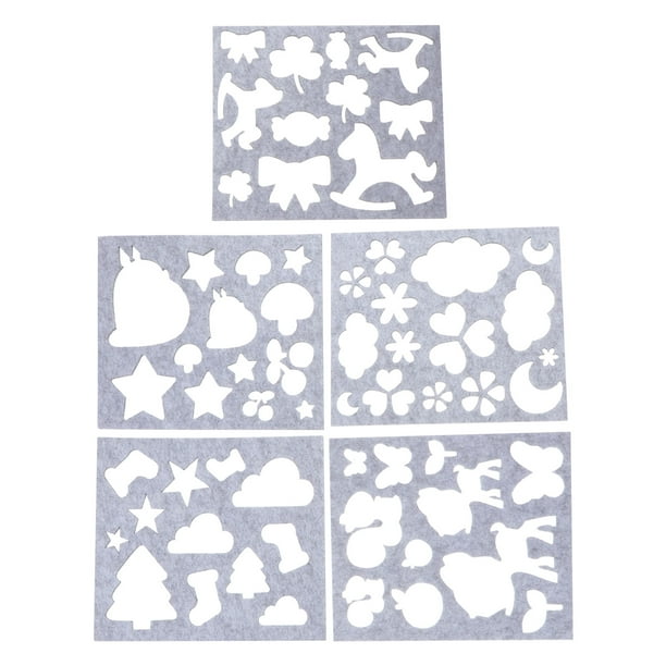 Felt Felting Mold Template Craft Crafts Shapes Kit Beginner Geometry