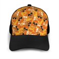 thumbnail image 3 of Naloa Skulls Adult adjustable Print Baseball Hat, Patchwork curved brim baseball capfor Men and Women, One Size, 3 of 5