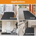 thumbnail image 7 of Commercial Grade Door Floor Mat, 3' x 10' Brush Step Entrance Mat with Vinyl Backing, Heavy Duty Utility Doormat for Outdoor and Indoor Entrances, 7 of 7