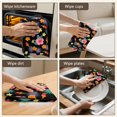 thumbnail image 6 of 2 Pcs Pioneer Flower Floral Print Pattern Kitchen Towels, Funny Microfiber Dish Towel Set, 18" X 26" Tea Towels, 6 of 6